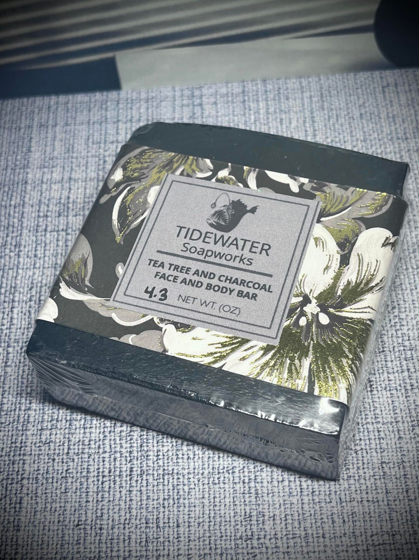 Tea Tree and Charcoal Face and Body Bar