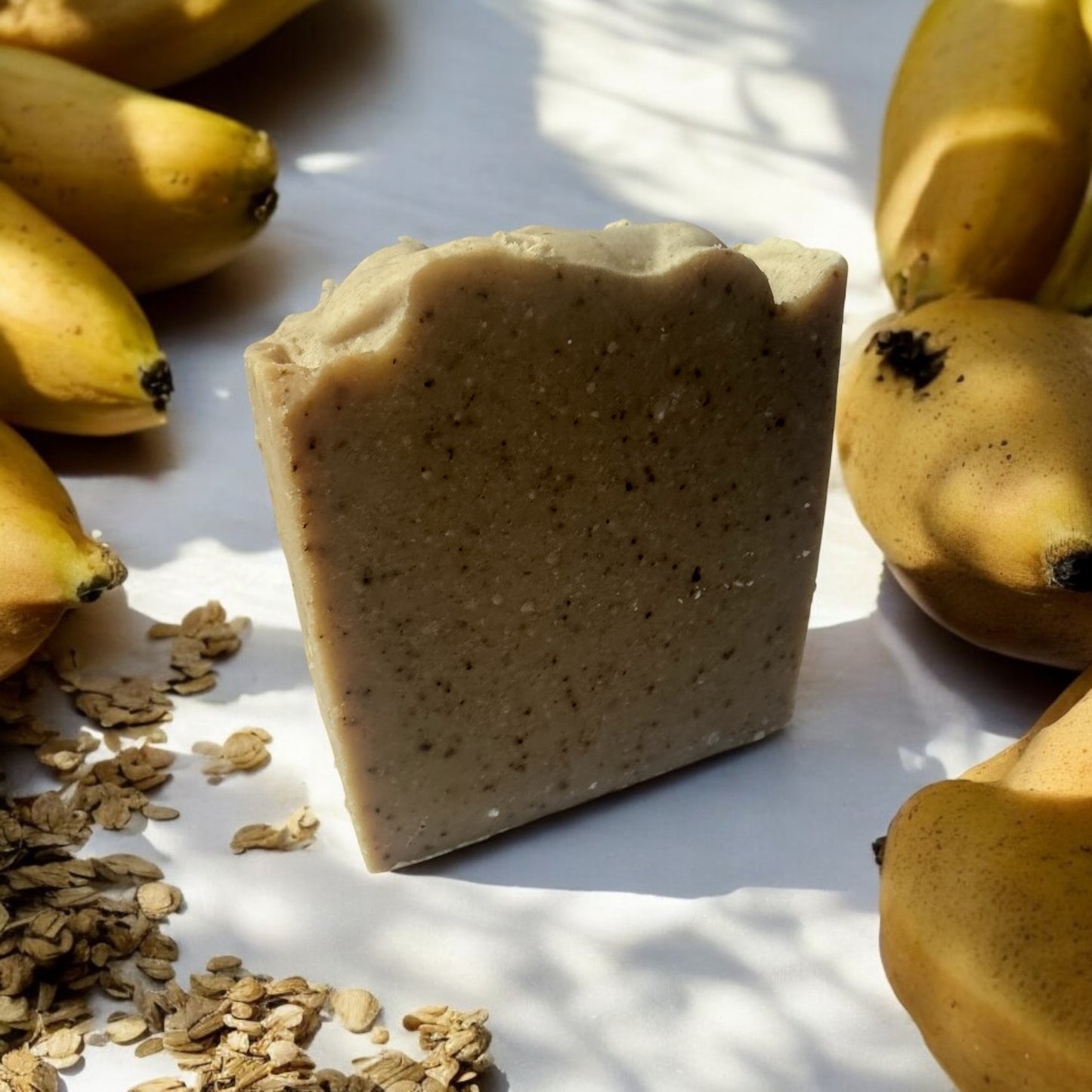 Banana and Oats Goats Milk Soap